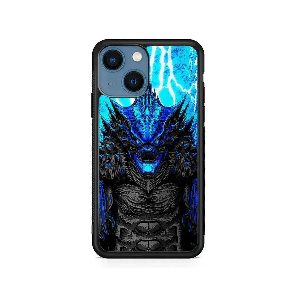 Godzilla King of the Monsters iPhone 13 Mini Case-Rubber / Black (2D Case)-Xtracase