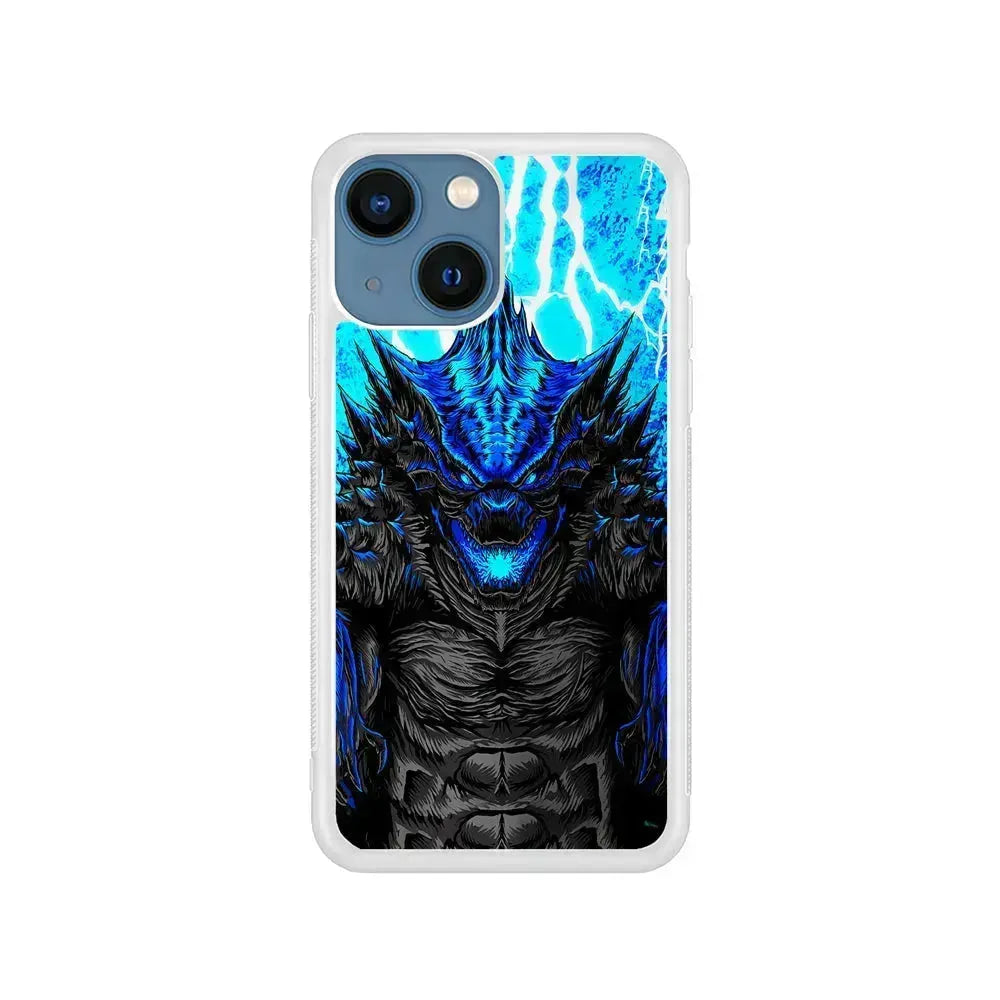 Godzilla King of the Monsters iPhone 13 Mini Case-Rubber / White (2D Case)-Xtracase