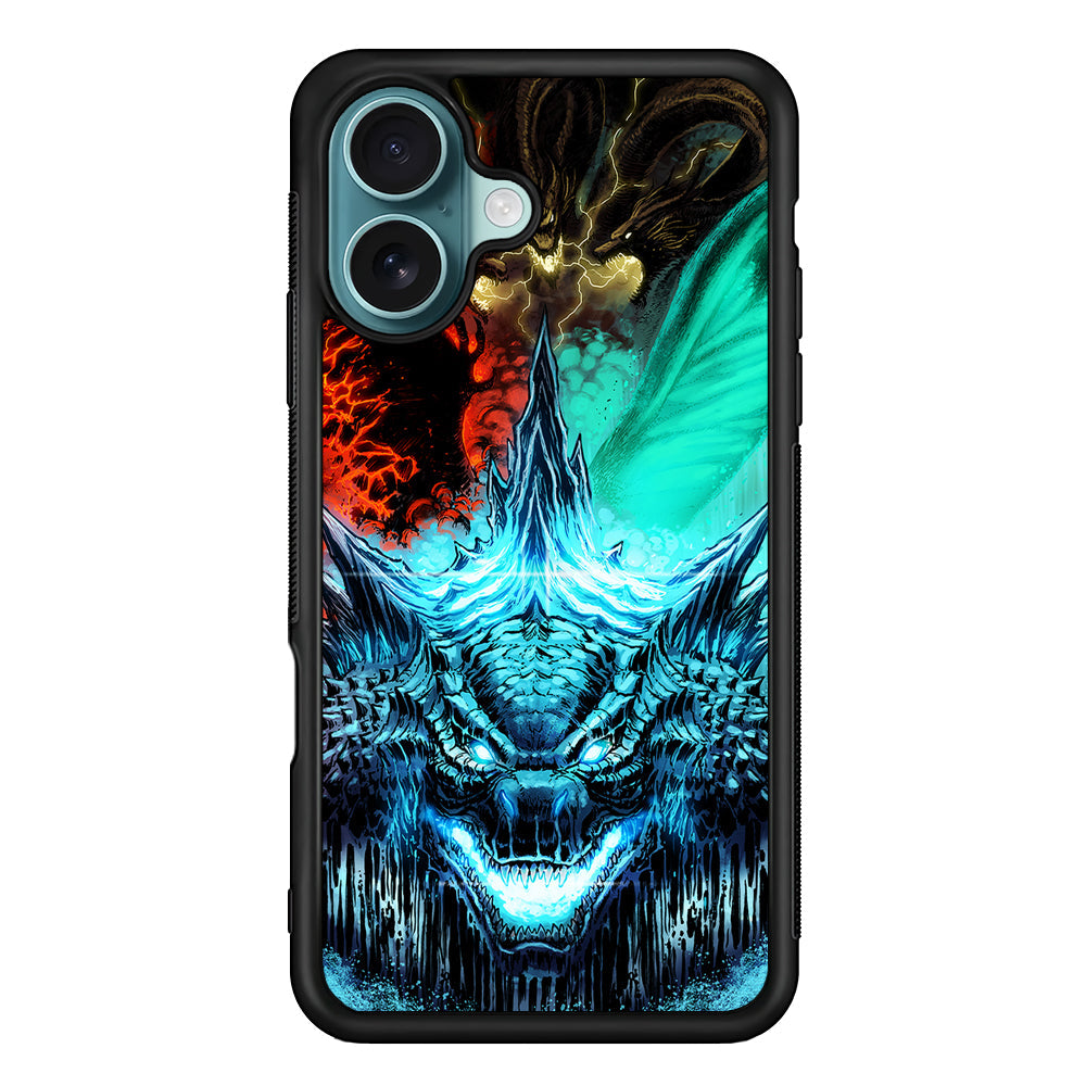 Godzilla and Kaiju iPhone 16 Plus Case - Xtracase