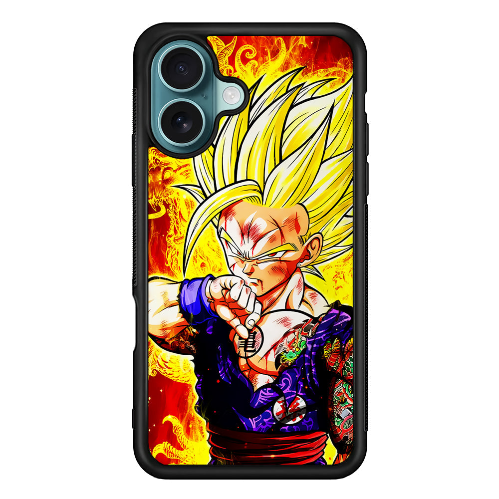 Gohan Super Saiyan 2 iPhone 16 Plus Case - Xtracase