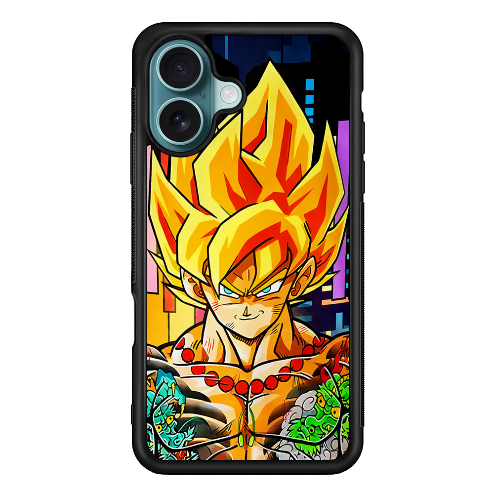 Goku Dragon Ball Z Yakuza iPhone 16 Case - Xtracase
