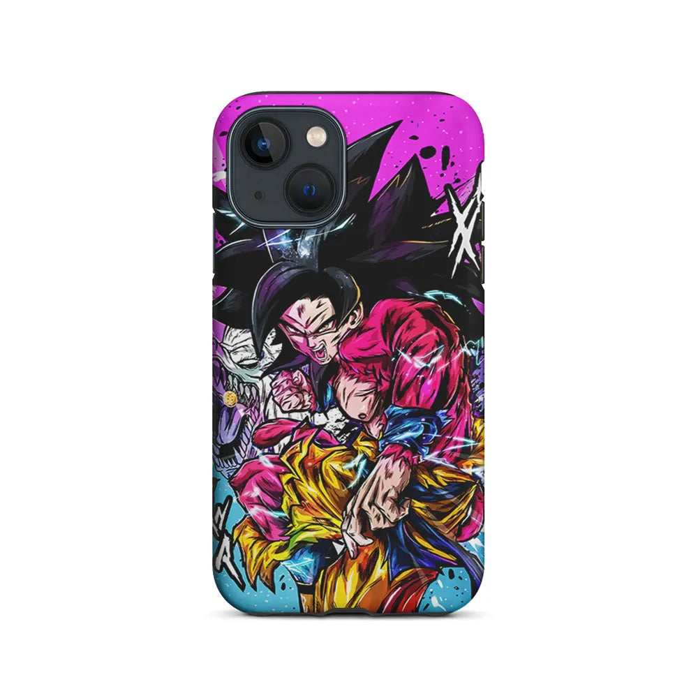 Goku SS4 Dragon Ball Z iPhone 14 Plus Case-2 in 1 Tough Case-Xtracase