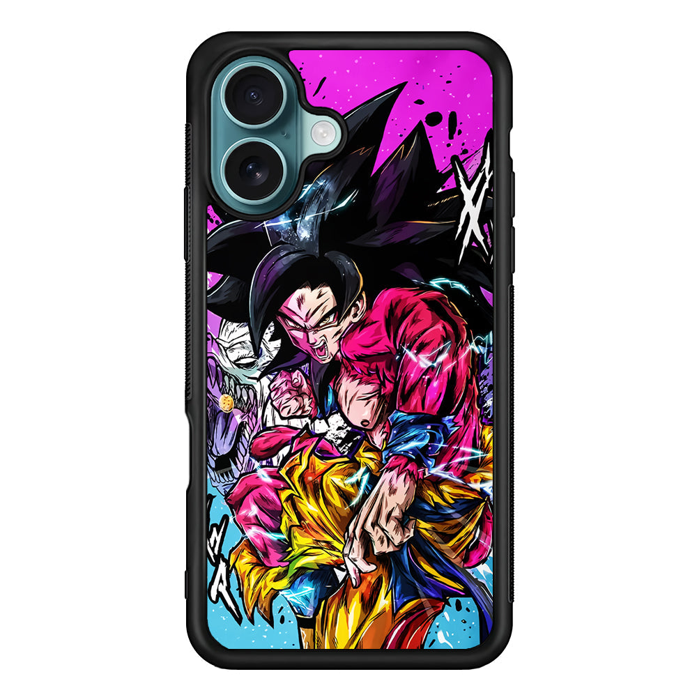 Goku SS4 Dragon Ball Z iPhone 16 Plus Case - Xtracase
