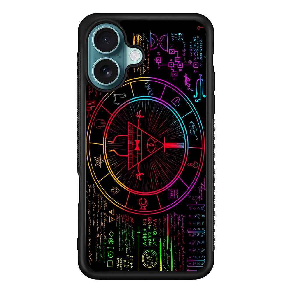 Gravity Falls Bill Cipher Colorful iPhone 16 Plus Case - Xtracase