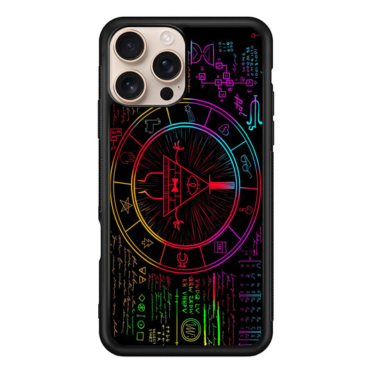 Gravity Falls Bill Cipher Colorful iPhone 16 Pro Case - iPhone 16 Pro