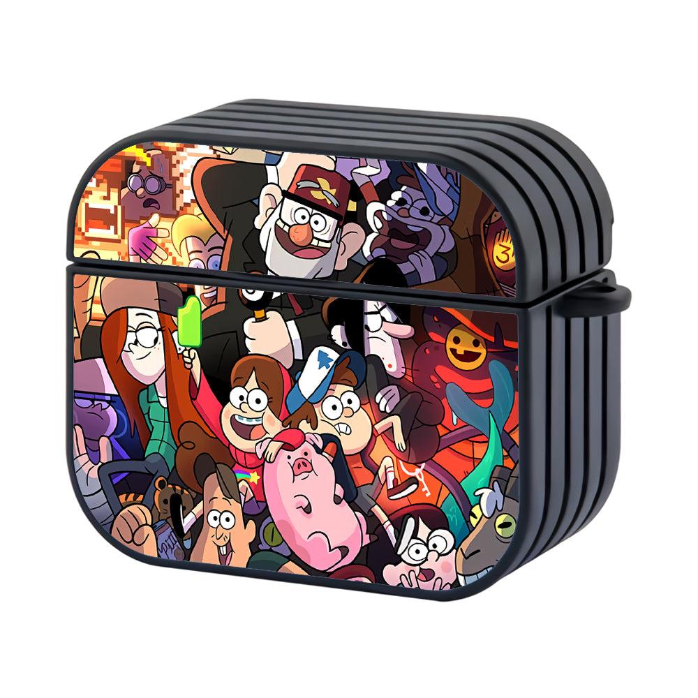 Gravity Falls Celebrate Togetherness Hard Plastic Case Cover For Apple Airpods 3-Xtracase