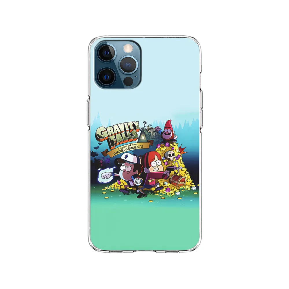 Gravity Falls Gnome Gemulets iPhone 13 Pro Case-Clear Soft Case-Xtracase