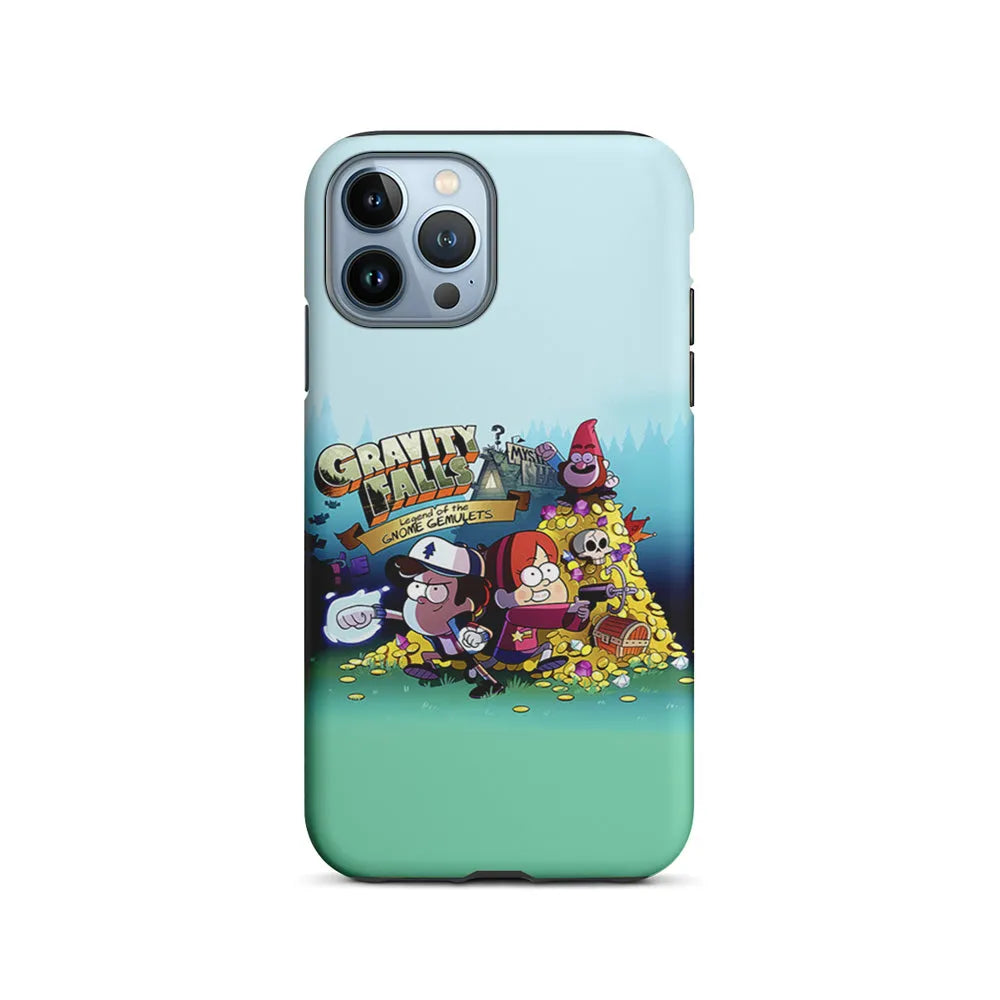 Gravity Falls Gnome Gemulets iPhone 13 Pro Case-2 in 1 Tough Case-Xtracase