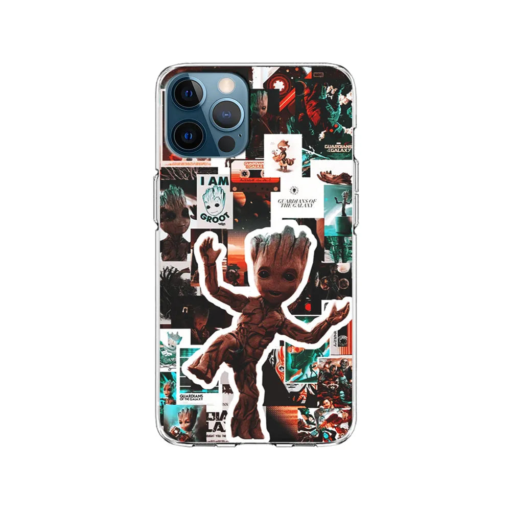 Groot Aesthetic iPhone 13 Pro Case-Clear Soft Case-Xtracase