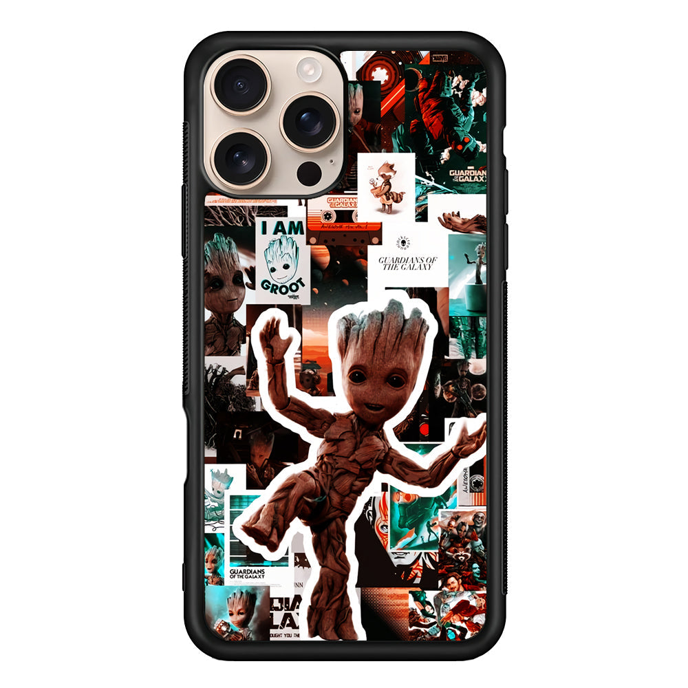 Groot Aesthetic iPhone 16 Pro Max Case - iPhone 16 Pro Max