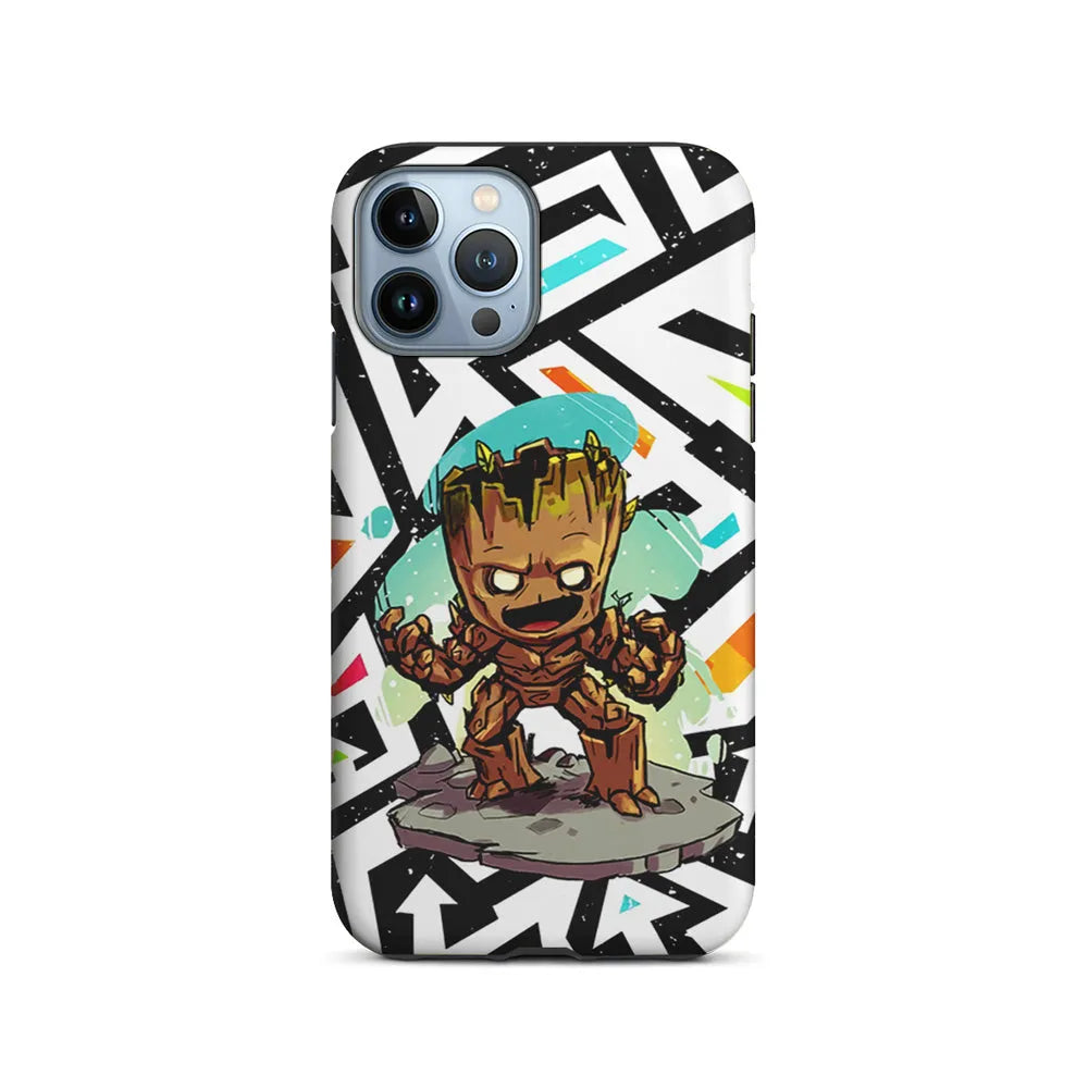 Groot Scream Power iPhone 13 Pro Case-2 in 1 Tough Case-Xtracase