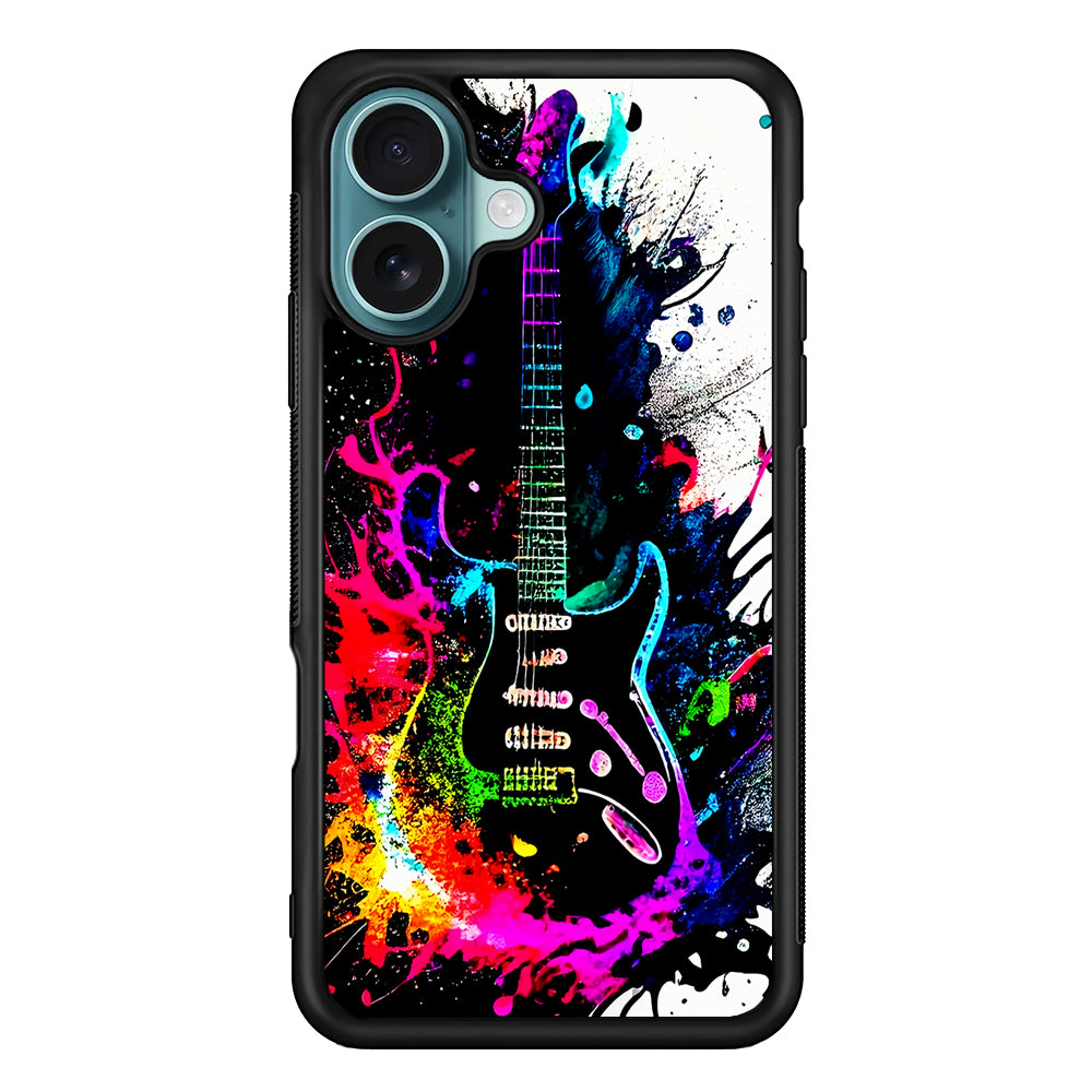 Guitar Art Explosion iPhone 16 Case - Xtracase