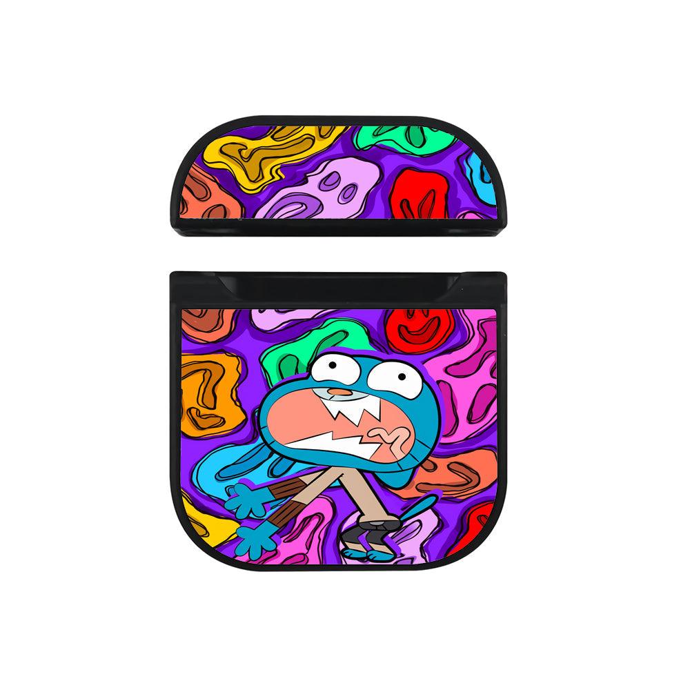 Gumball Big Panic Screams Hard Plastic Case Cover For Apple Airpods-Xtracase