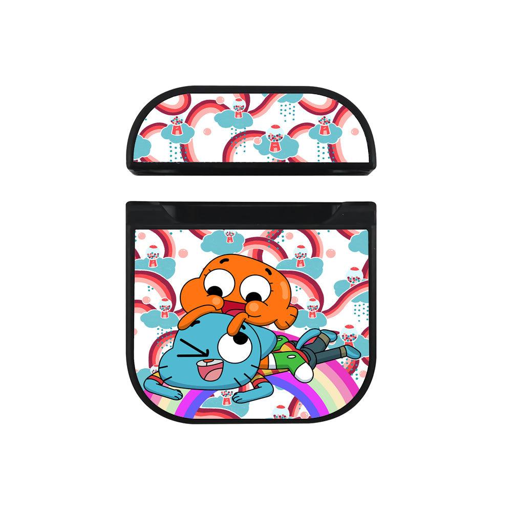 Gumball Big Smile of Happiness Hard Plastic Case Cover For Apple Airpods-Xtracase