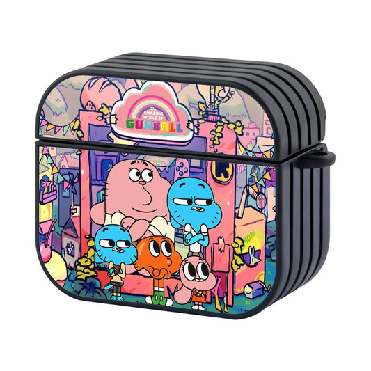 Gumball Family Night Vacation Apple Airpods 4 Case-Xtracase