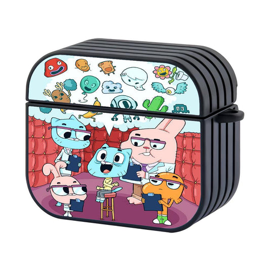 Gumball Is Being Interrogated Apple Airpods 4 Case-Xtracase