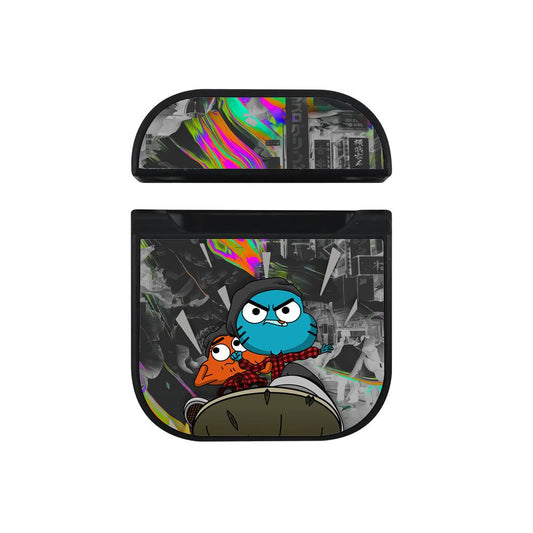 Gumball Remember That I am The Rider Hard Plastic Case Cover For Apple Airpods-Xtracase