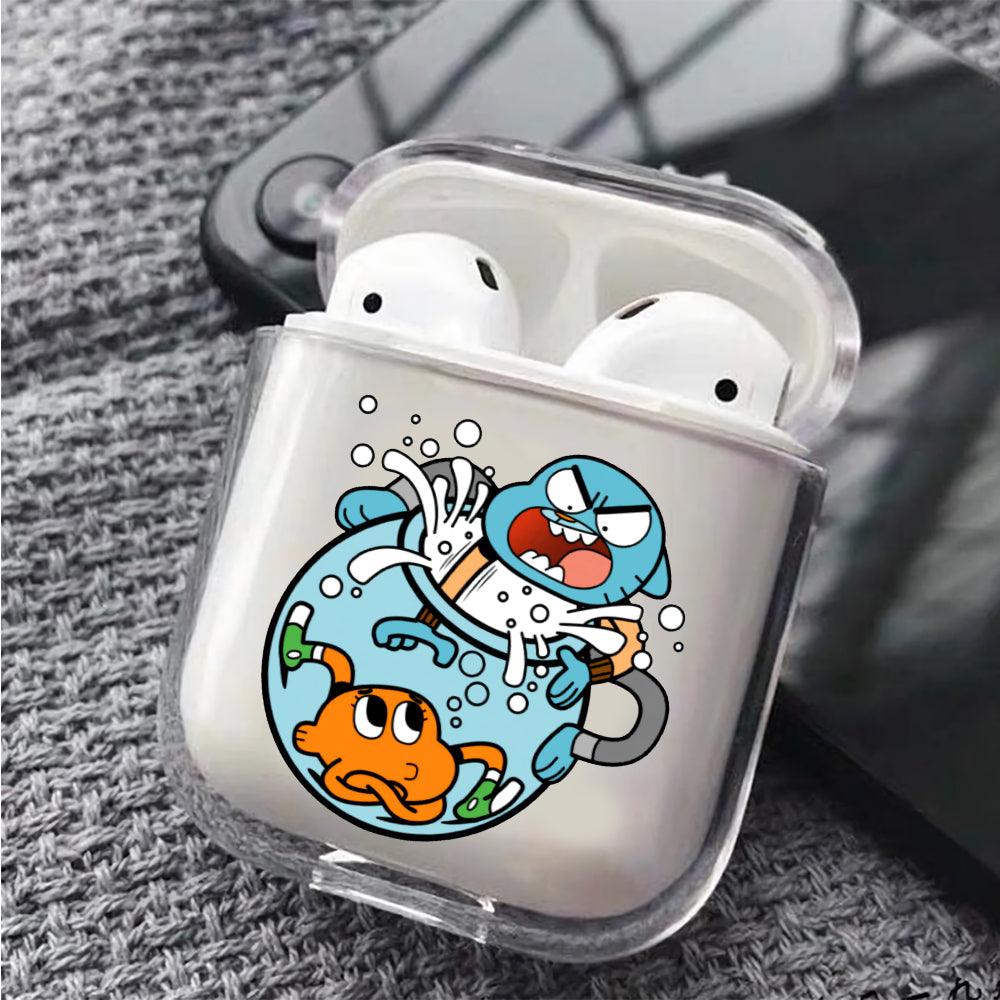 Gumball and Darwin Brotherhood Protective Clear Case Cover For Apple Airpods-Xtracase