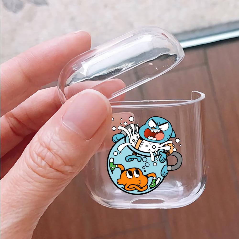 Gumball and Darwin Brotherhood Protective Clear Case Cover For Apple Airpods-Xtracase