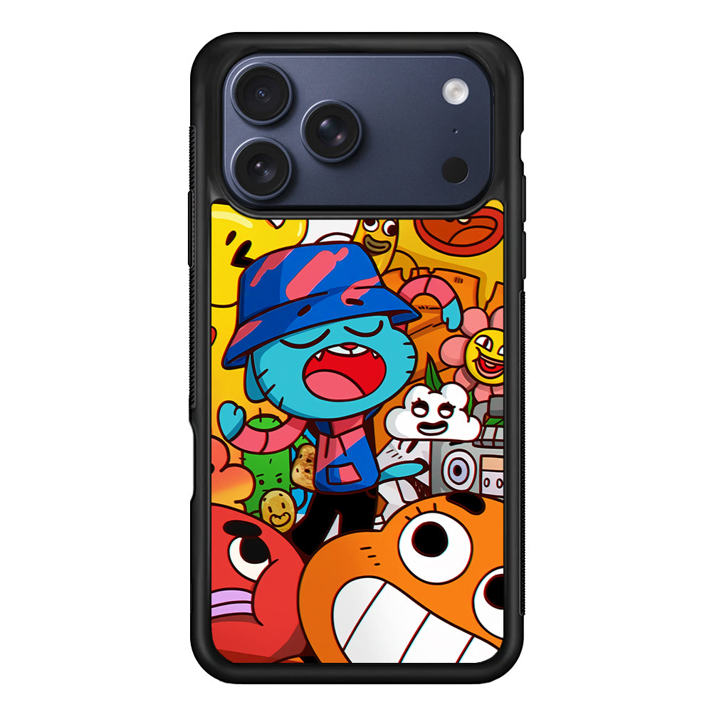 Gumball and Friends Doodle iPhone 17 Pro Case - Xtracase