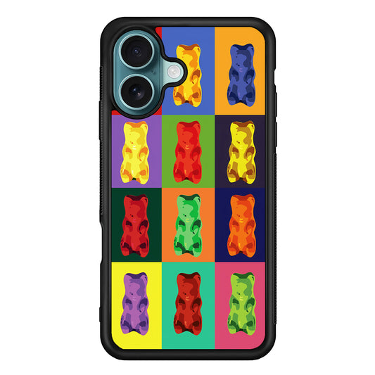 Gummy Bear Pop Art iPhone 16 Case - Xtracase