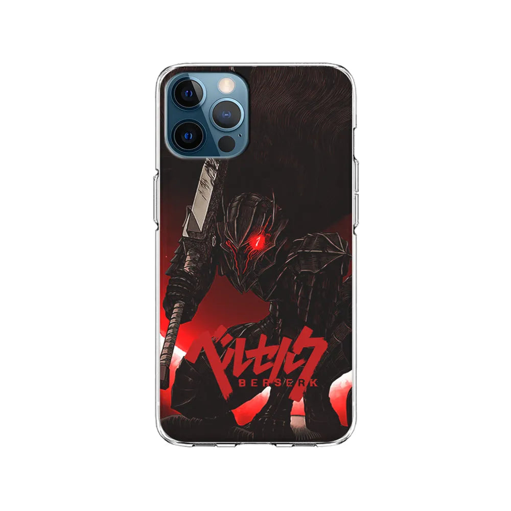 Guts Berserk Beast Armor iPhone 13 Pro Case-Clear Soft Case-Xtracase