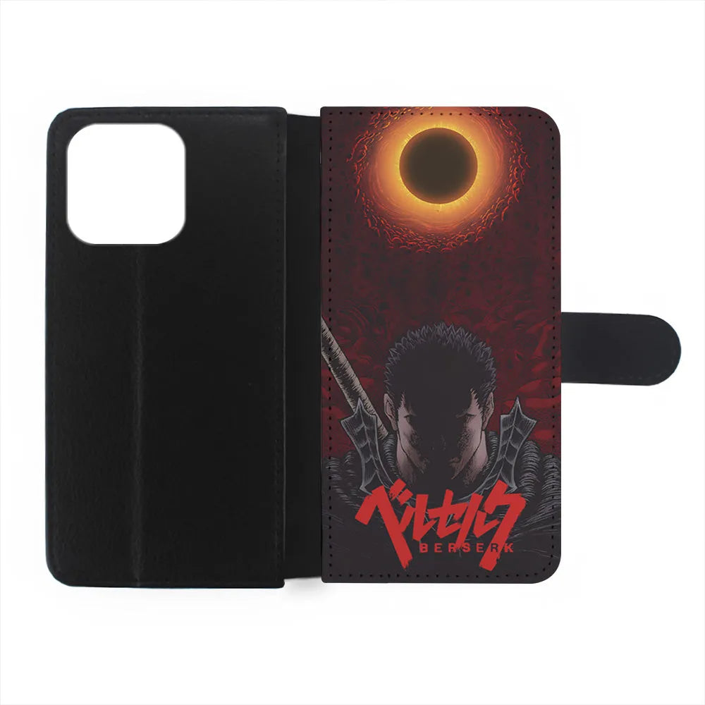 Guts Berserk Eclipse iPhone 13 Pro Case-Flip Wallet Case-Xtracase
