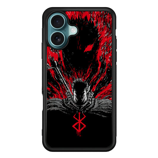 Guts Berserk The Black Swordsman iPhone 16 Case - Xtracase