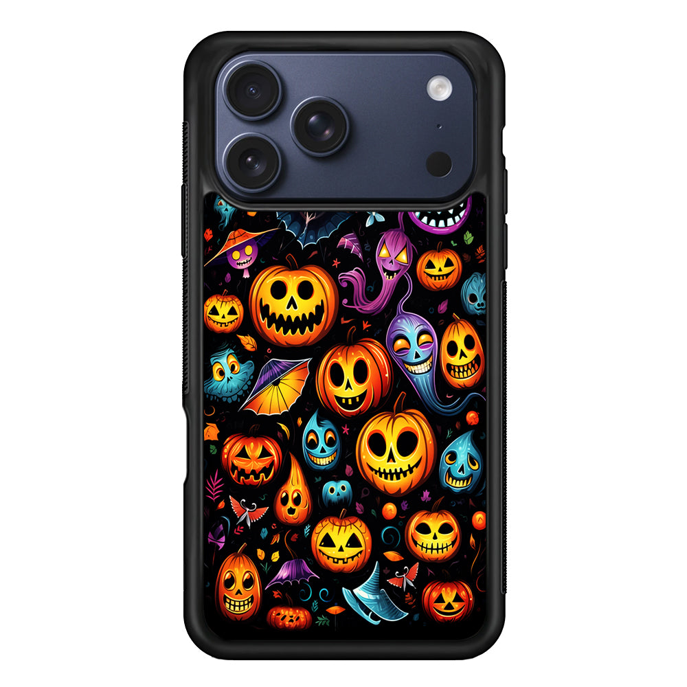 Halloween Pumpkins and Ghosts iPhone 17 Pro Case - Xtracase