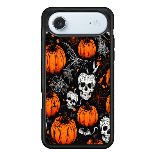 Halloween Skull and Spider Webs iPhone 17 Air Case - Xtracase
