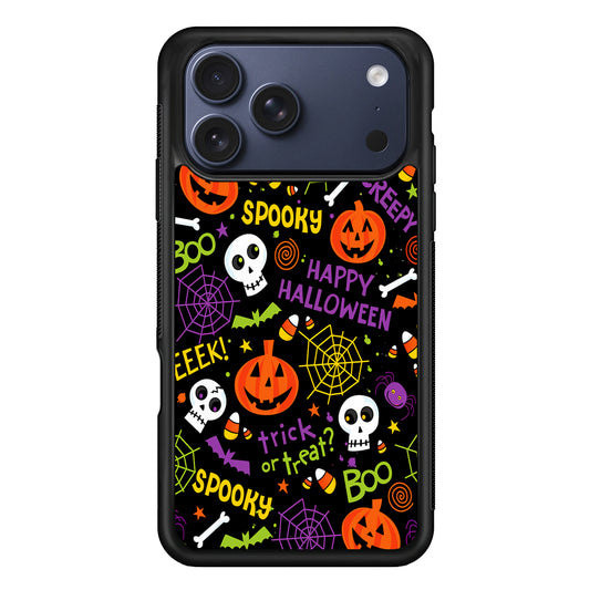 Happy Halloween Spooky iPhone 17 Pro Case - Xtracase