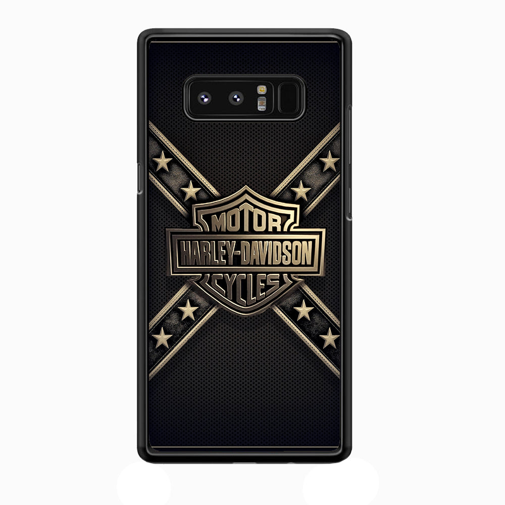 Harley Davidson Golden Star Samsung Galaxy Note 8 Case-Xtracase