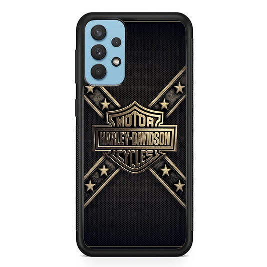 Harley Davidson Golden Star Samsung Galaxy A32 Case-Xtracase