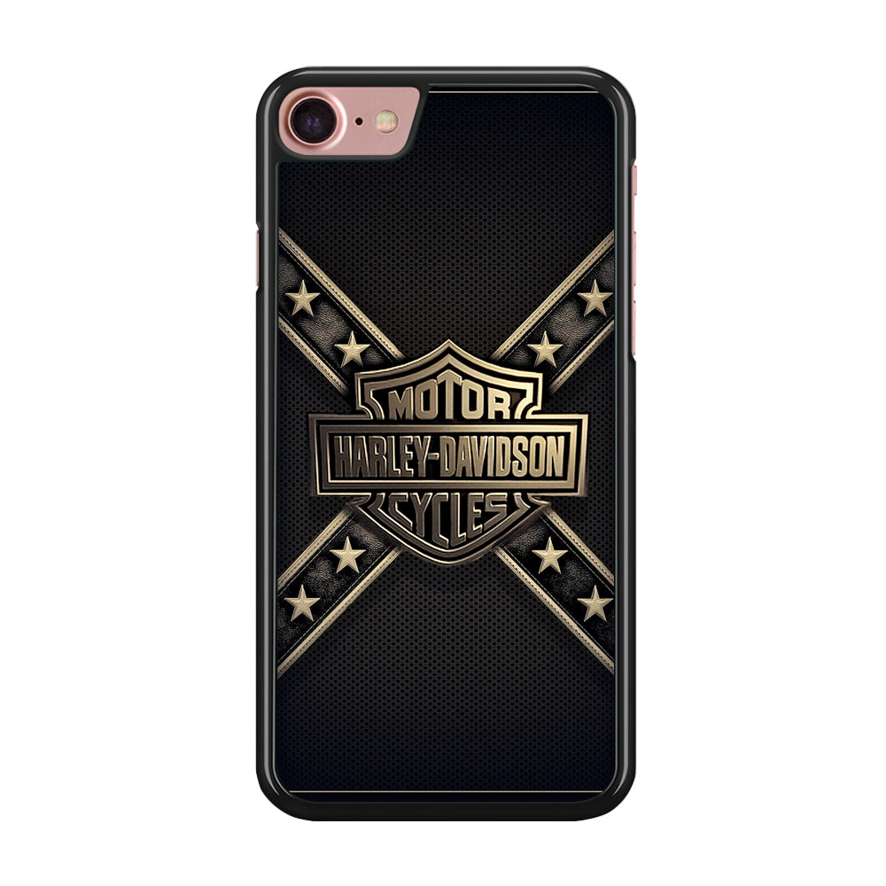 Harley Davidson Golden Star iPhone 8 Case-Xtracase
