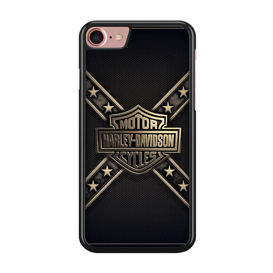Harley Davidson Golden Star iPhone 8 Case-Xtracase
