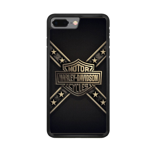 Harley Davidson Golden Star iPhone 8 Plus Case-Xtracase