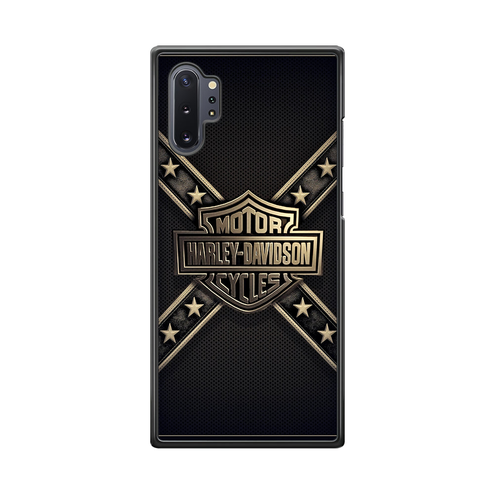 Harley Davidson Golden Star Samsung Galaxy Note 10 Plus Case-Xtracase