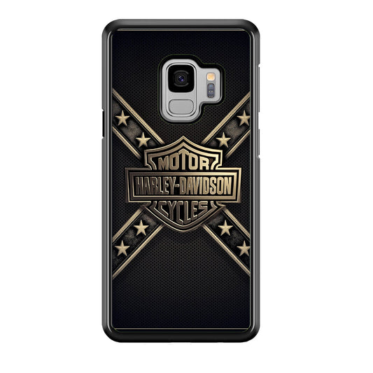 Harley Davidson Golden Star Samsung Galaxy S9 Case-Xtracase