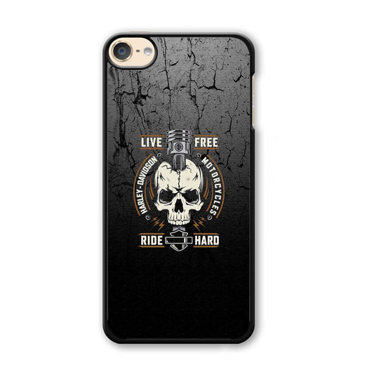 Harley Davidson Live Free with Ride Hard iPod Touch 6 Case-Xtracase
