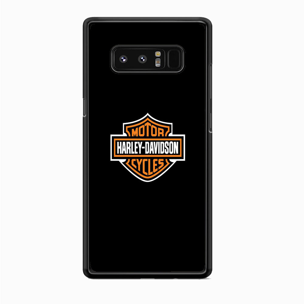 Harley Davidson Logo Black Samsung Galaxy Note 8 Case-Xtracase