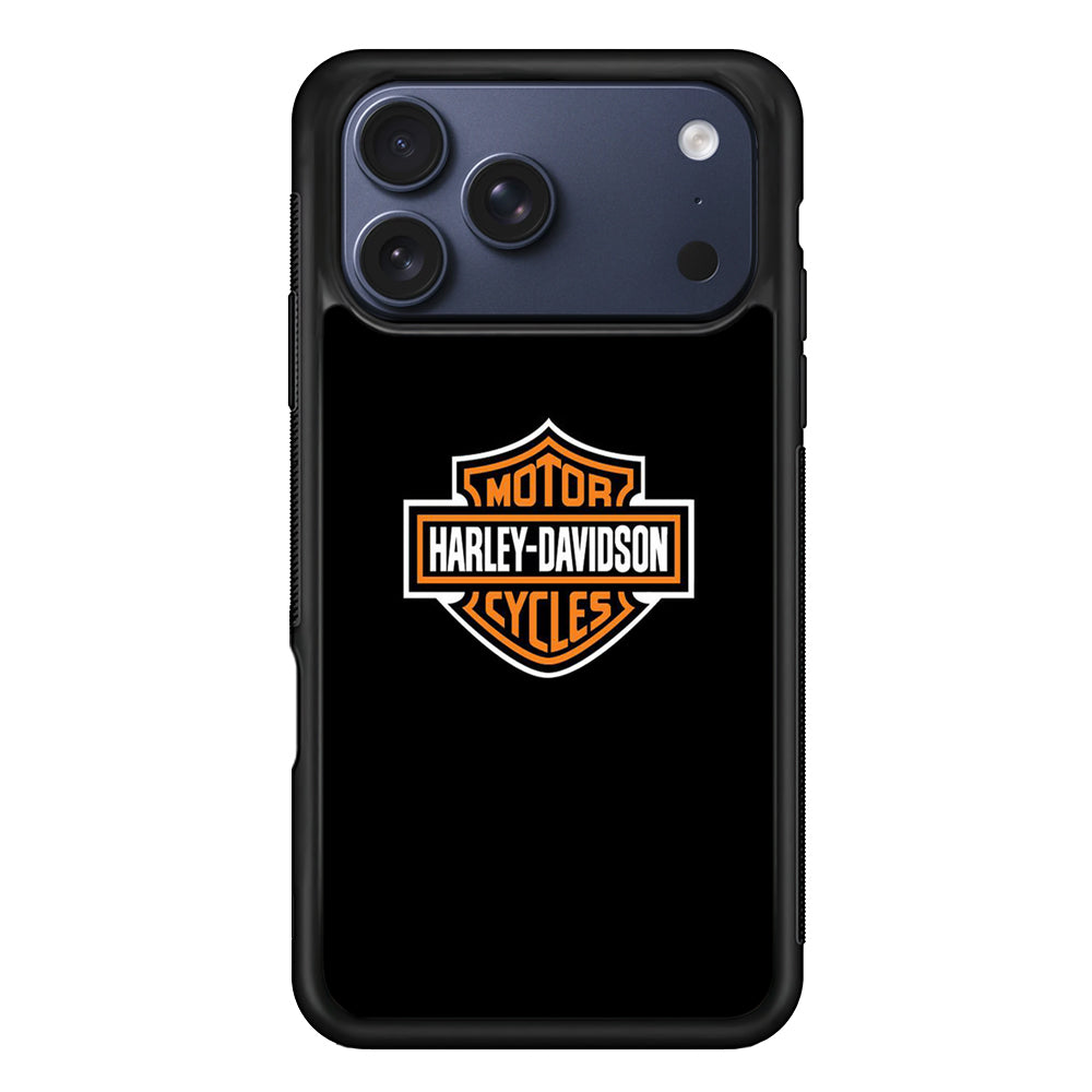 Harley Davidson Logo Black iPhone 17 Pro Case - Xtracase