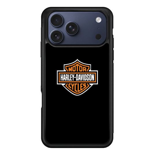 Harley Davidson Logo Black iPhone 17 Pro Case - Xtracase