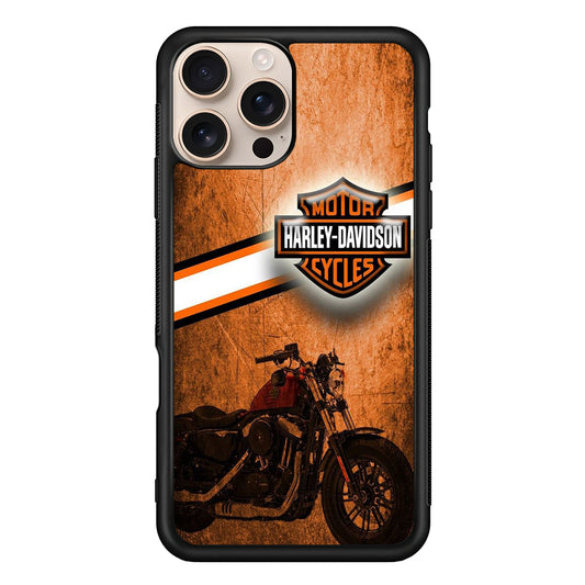 Harley Davidson Motor Logo iPhone 16 Pro Case - Xtracase