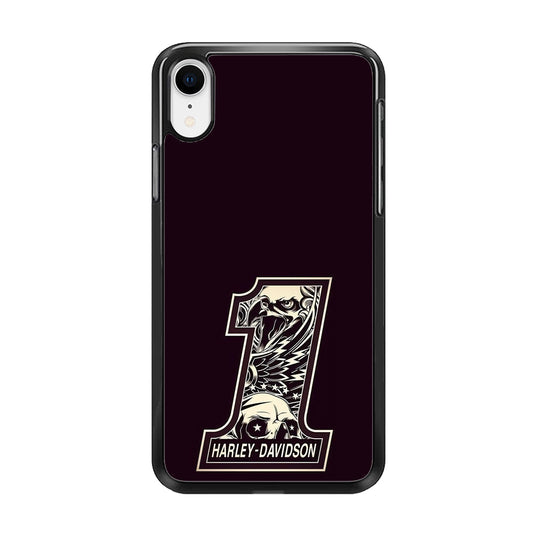 Harley Davidson Number Dark Purple iPhone XR Case-Xtracase