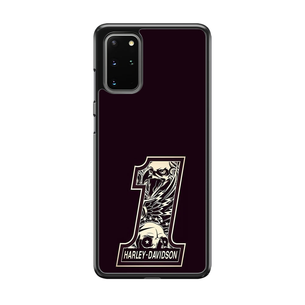 Harley Davidson Number Dark Purple Samsung Galaxy S20 Plus Case-Xtracase