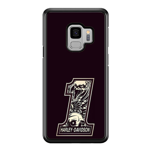 Harley Davidson Number Dark Purple Samsung Galaxy S9 Case-Xtracase