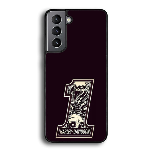 Harley Davidson Number Dark Purple Samsung Galaxy S21 Plus Case-Xtracase