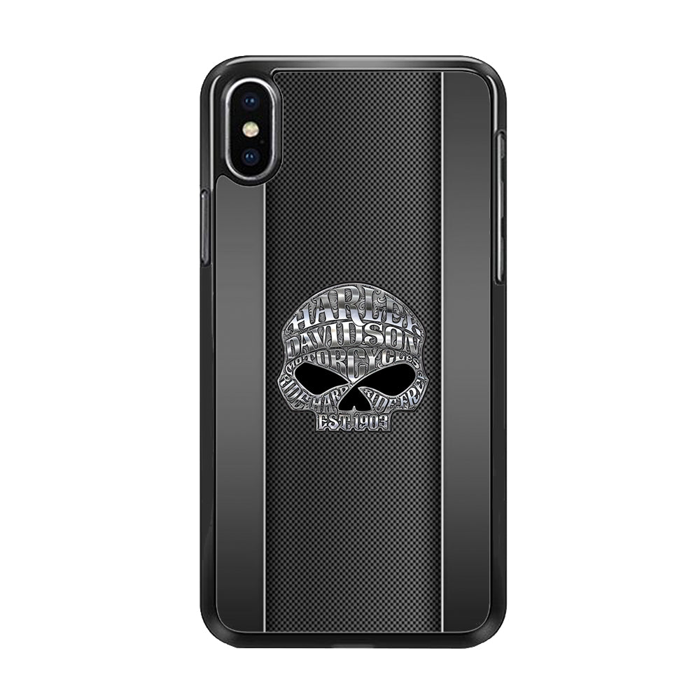 Harley Davidson Old Skull iPhone X Case-Xtracase