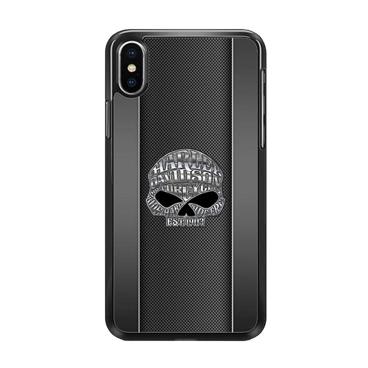 Harley Davidson Old Skull iPhone X Case-Xtracase