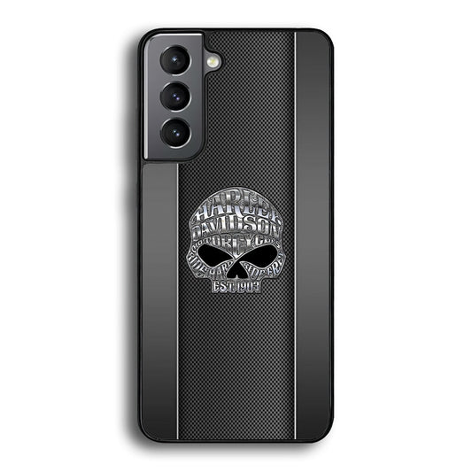 Harley Davidson Old Skull Samsung Galaxy S21 Case-Xtracase